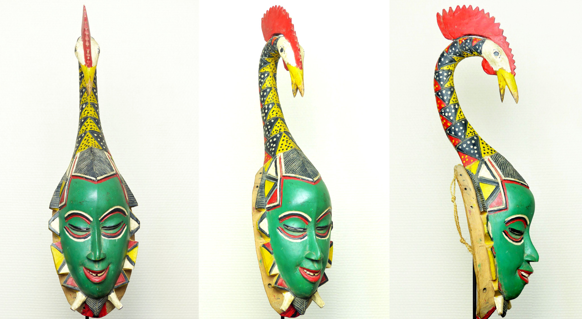 GURO mask with roster by EVE BEGALLI