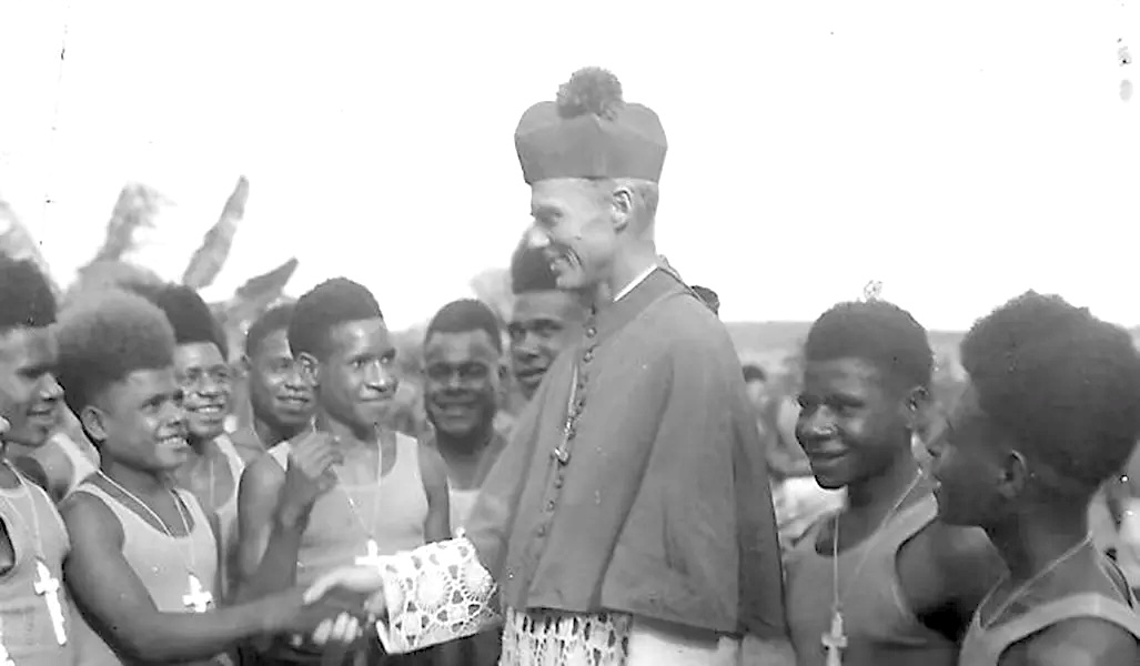 American clergyman and bishop in PNG American clergyman and bishop in PNG