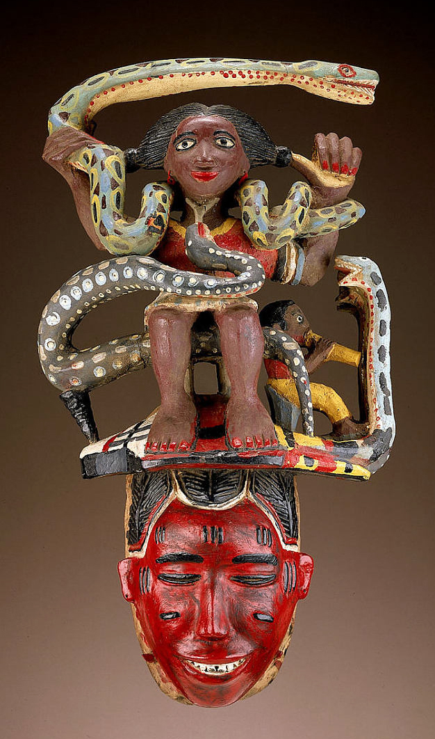 Mask with MAMI WATA 1