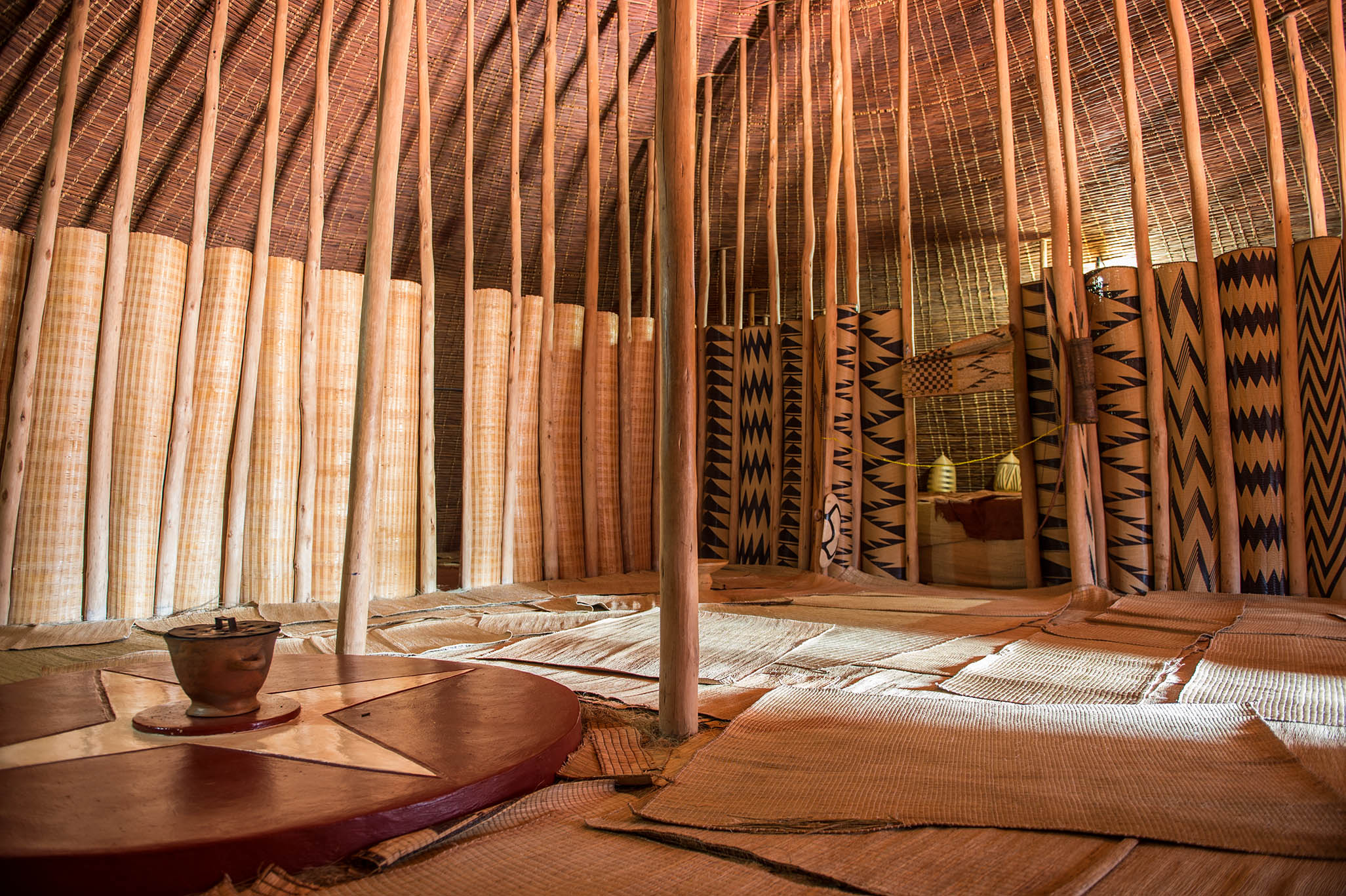 Mwami Palace Interior 1