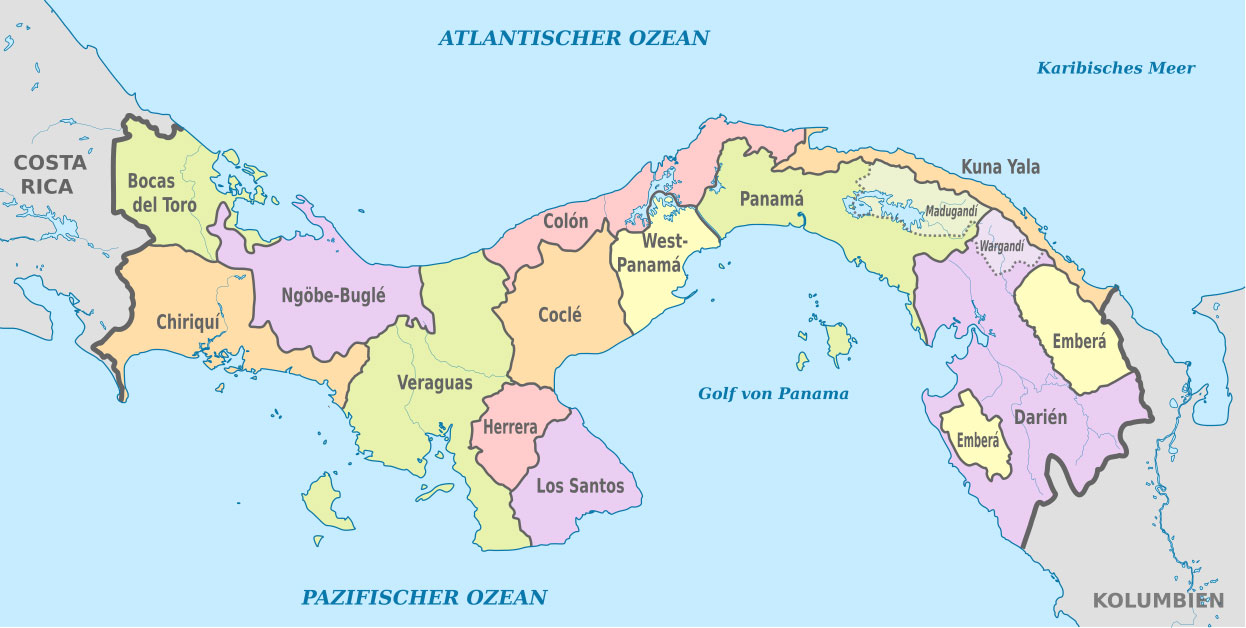 Panama administrative divisions