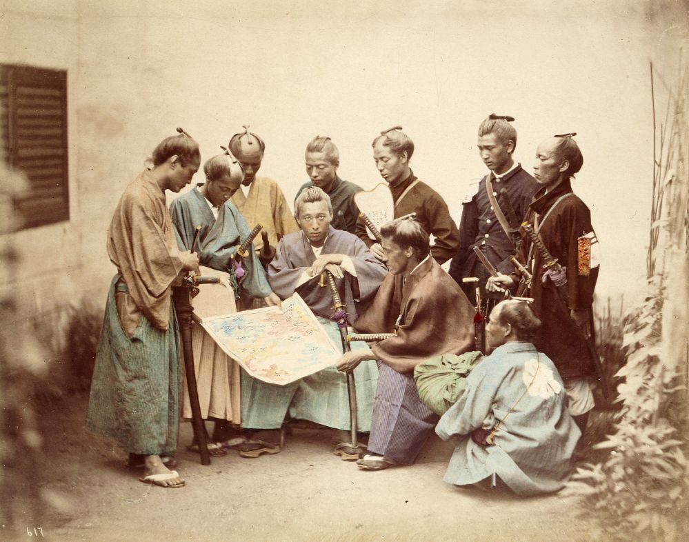 Satsuma samurai during Boshin war period