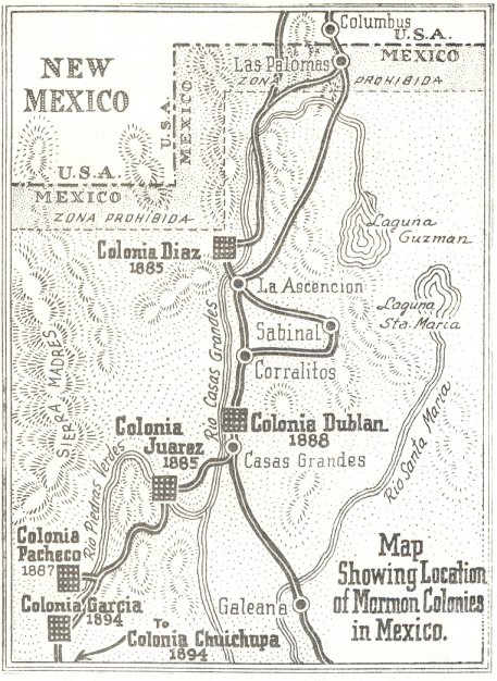 Mormon colonies in Mexico