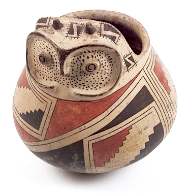 Owl vessel