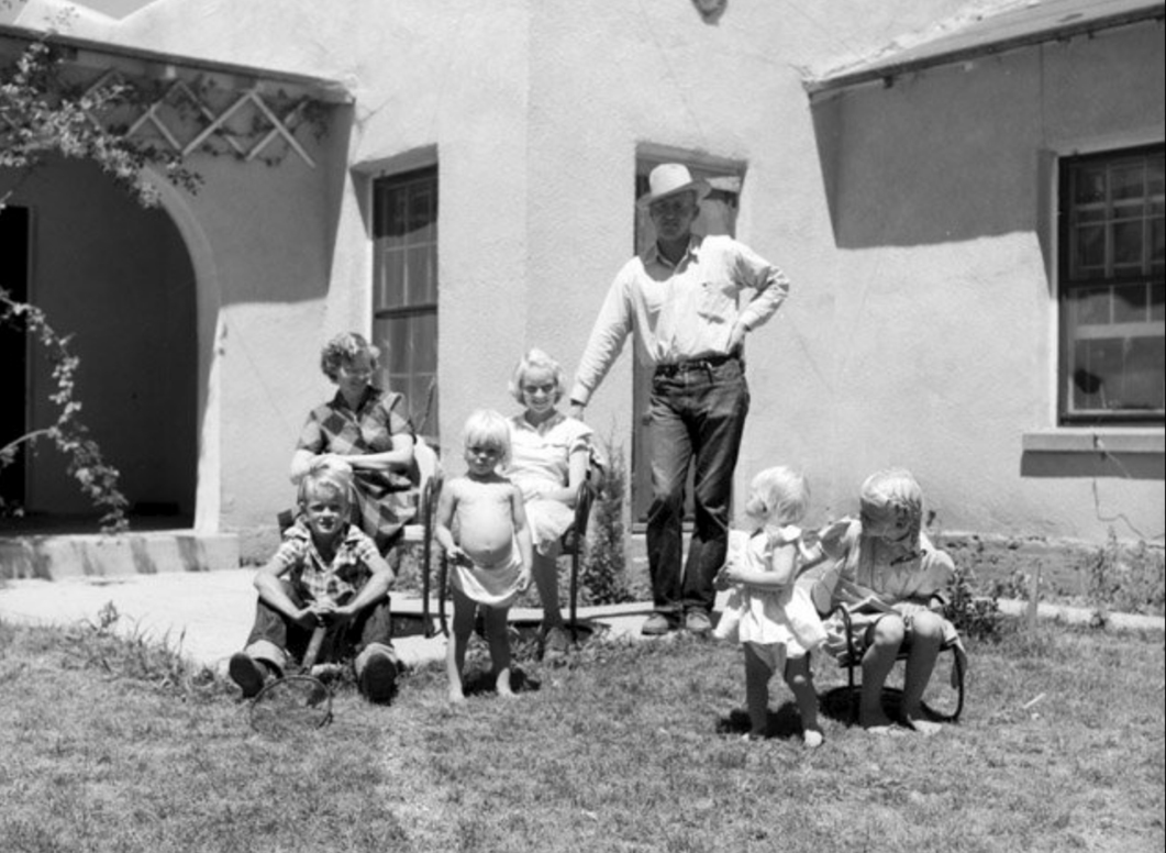 Mormon family 1950