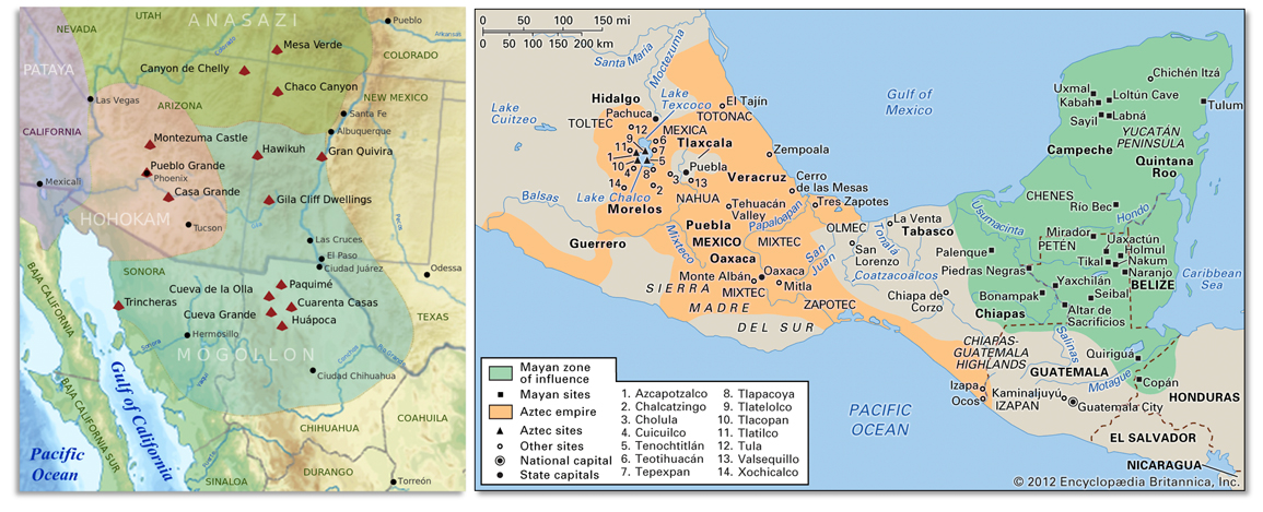 Oasi/Meso America maps