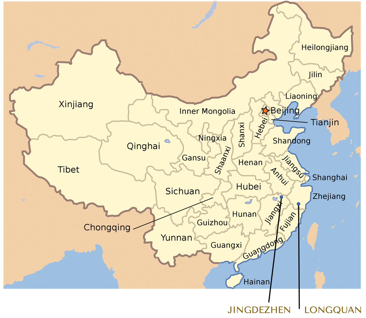 My Map of China