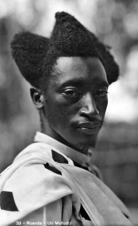 A Tutsi young man in the early colonial period