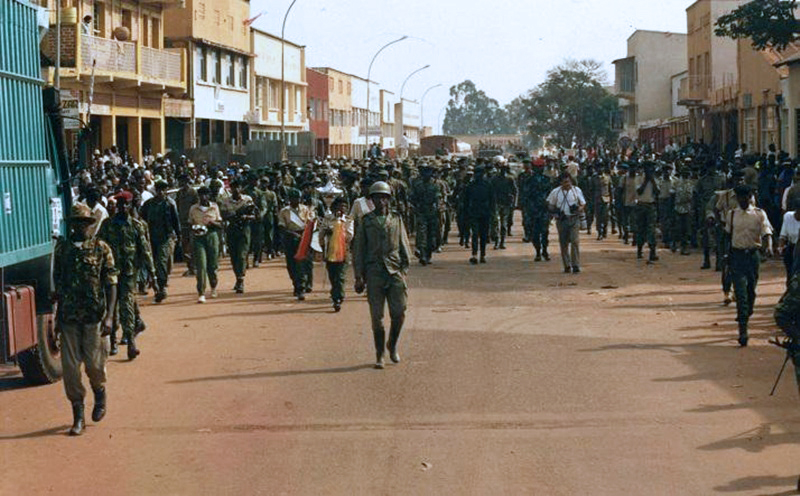 RPF entering Kigali