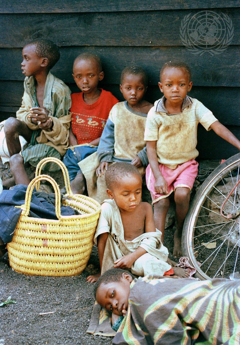 Children in Ndosha camp