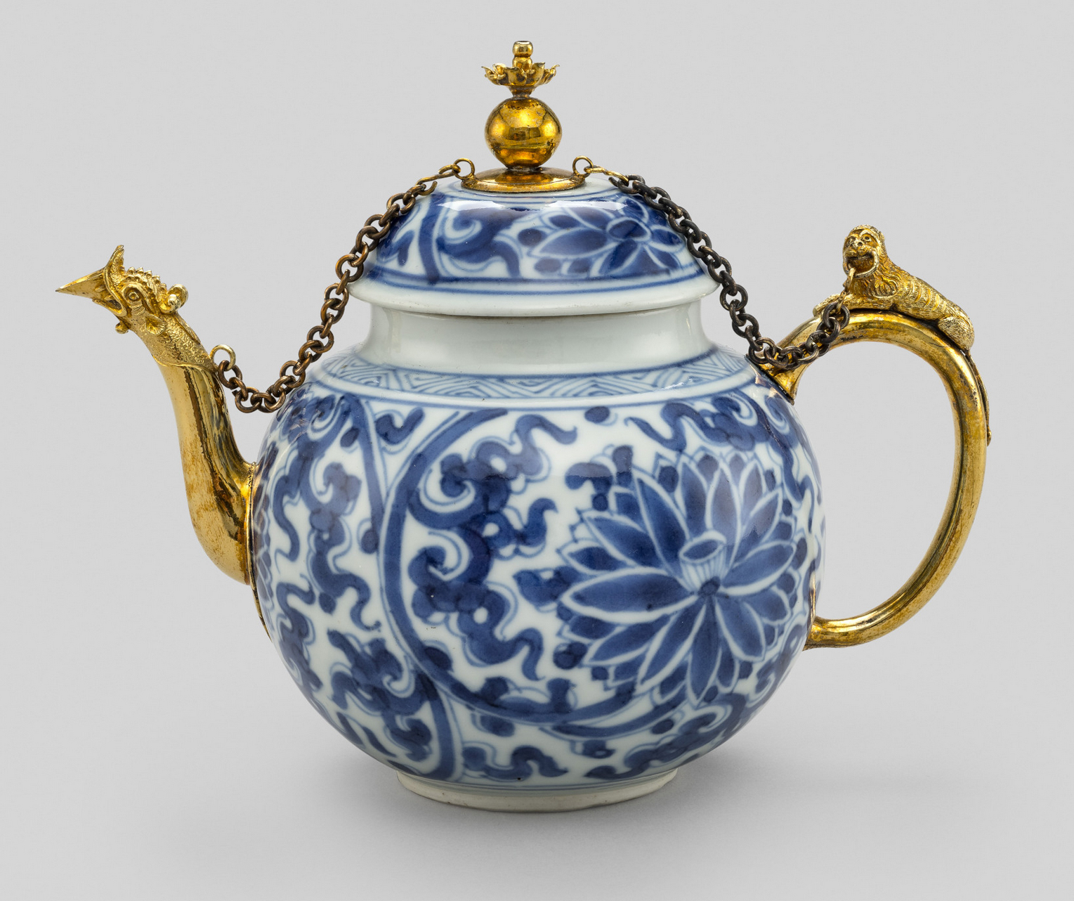 German mounted teapot