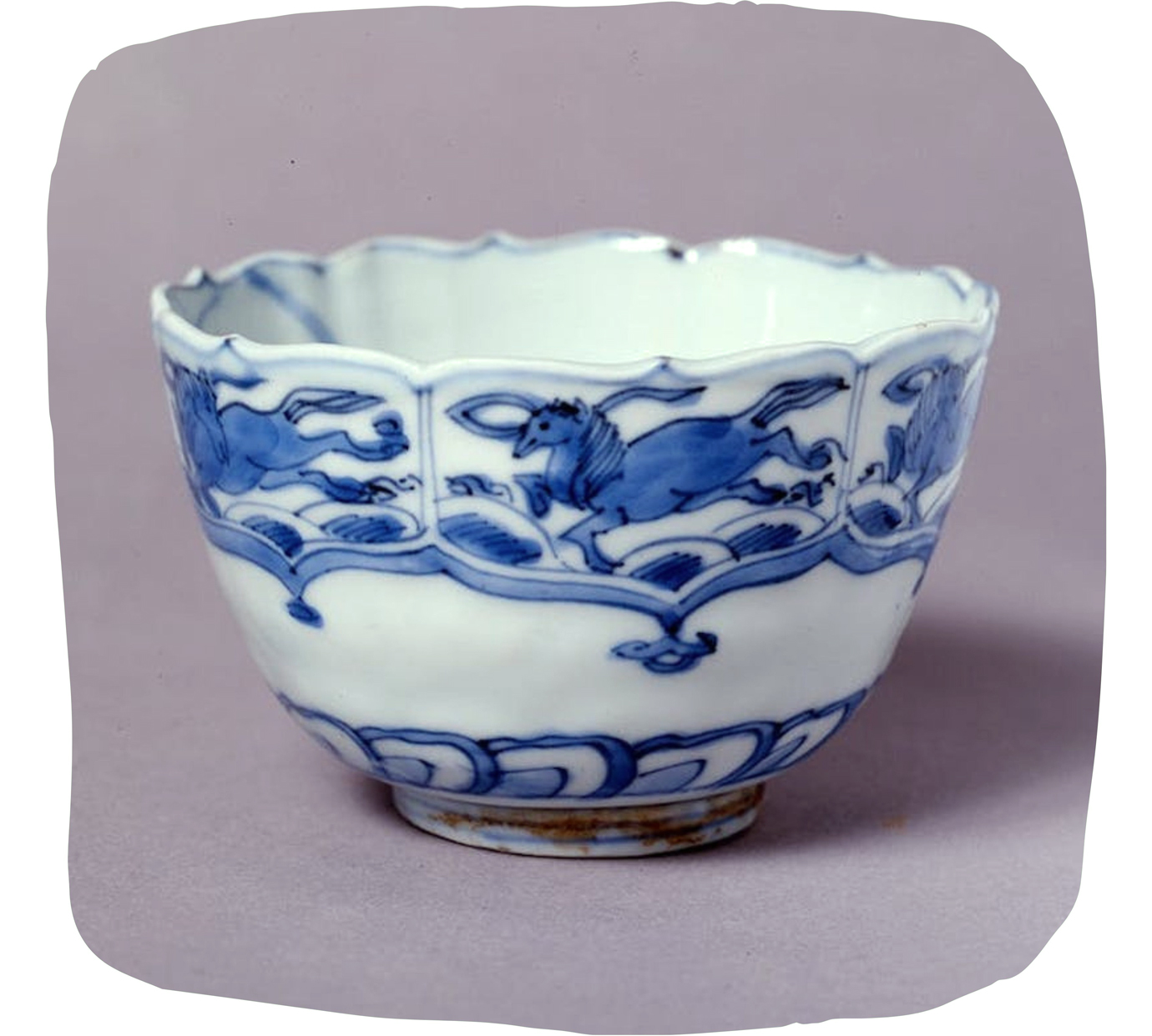 Chinese porcelain cup in Italy