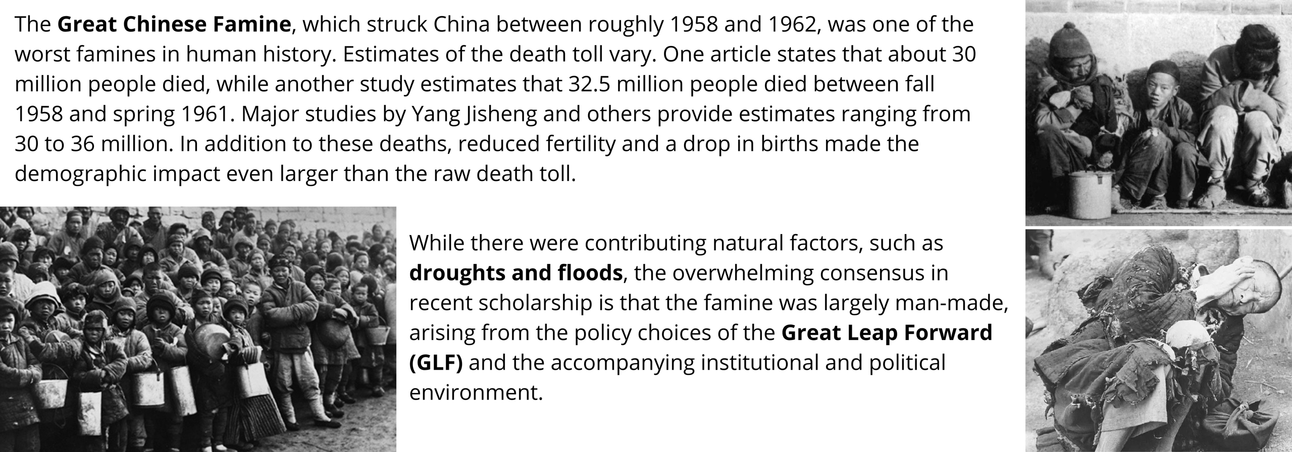 Chinese Great Famine 1