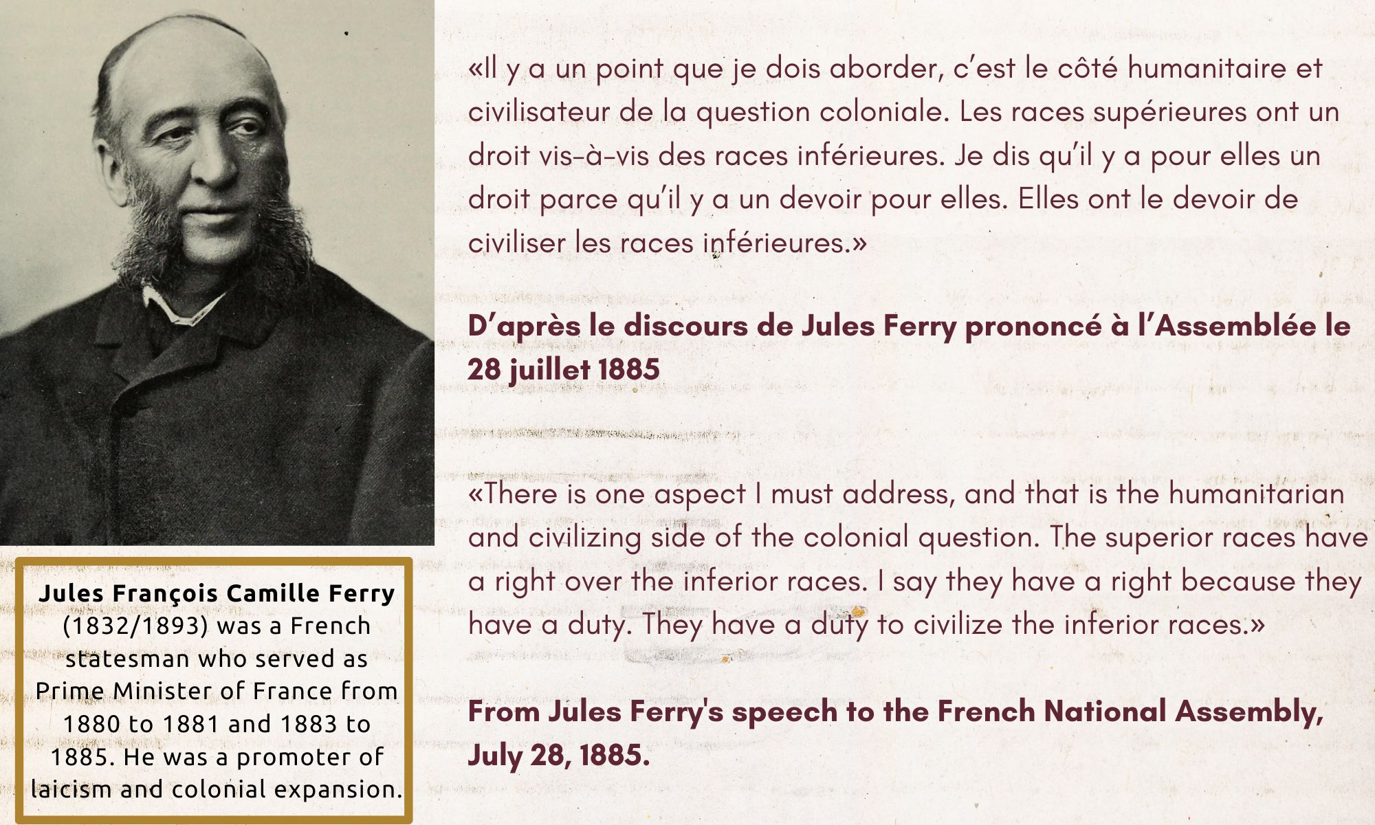 Jules Ferry Speech