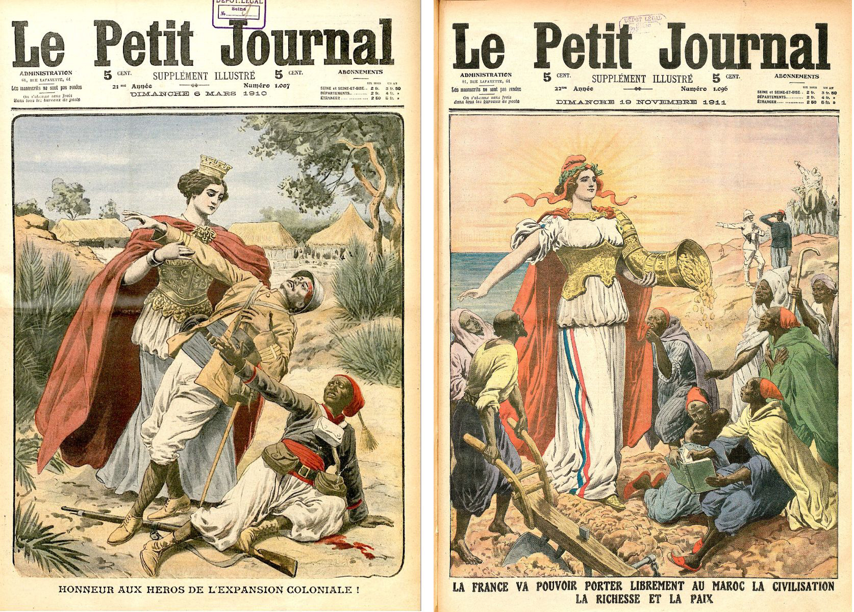 Le Petit Journal 2 Covers