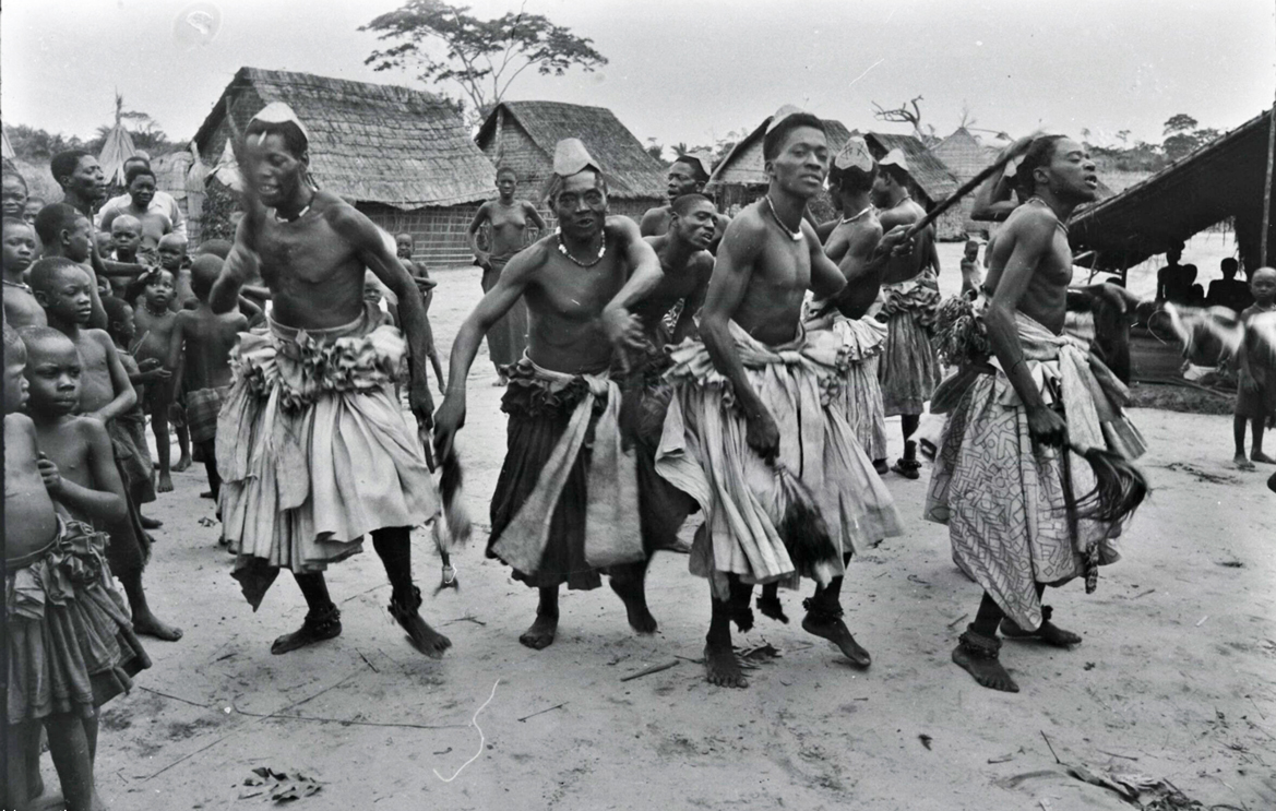 Dancing Men at a Funeral