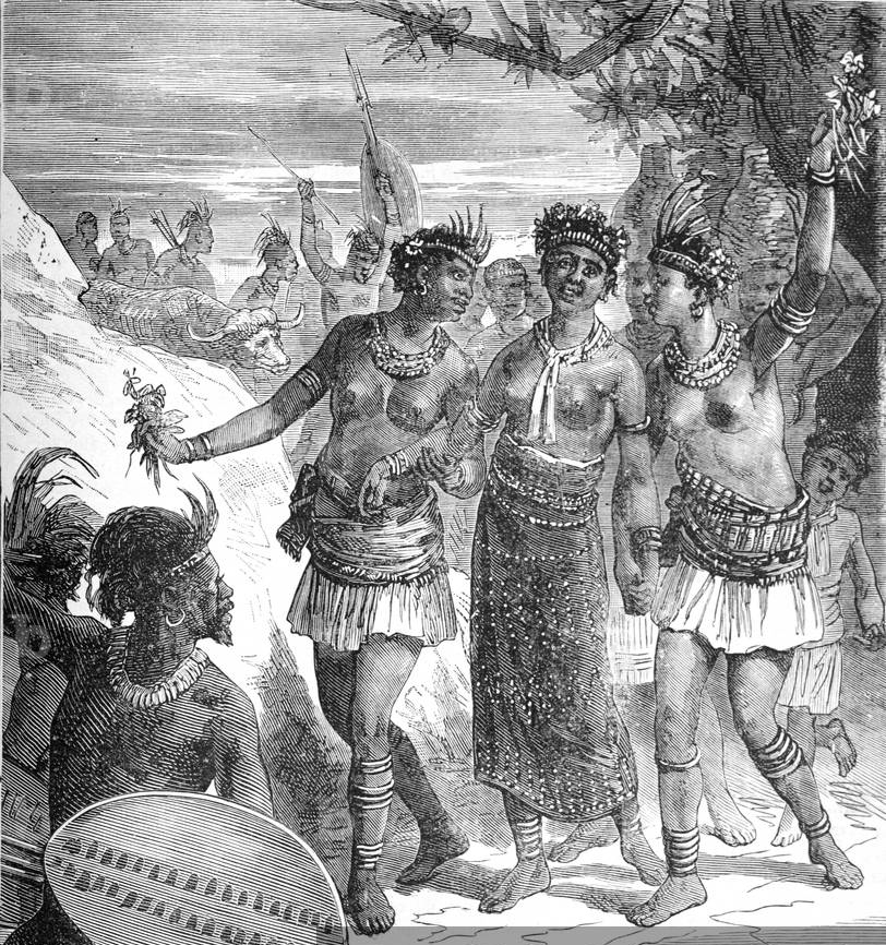 Wedding Ceremony Among the Zulus Africa, 1879