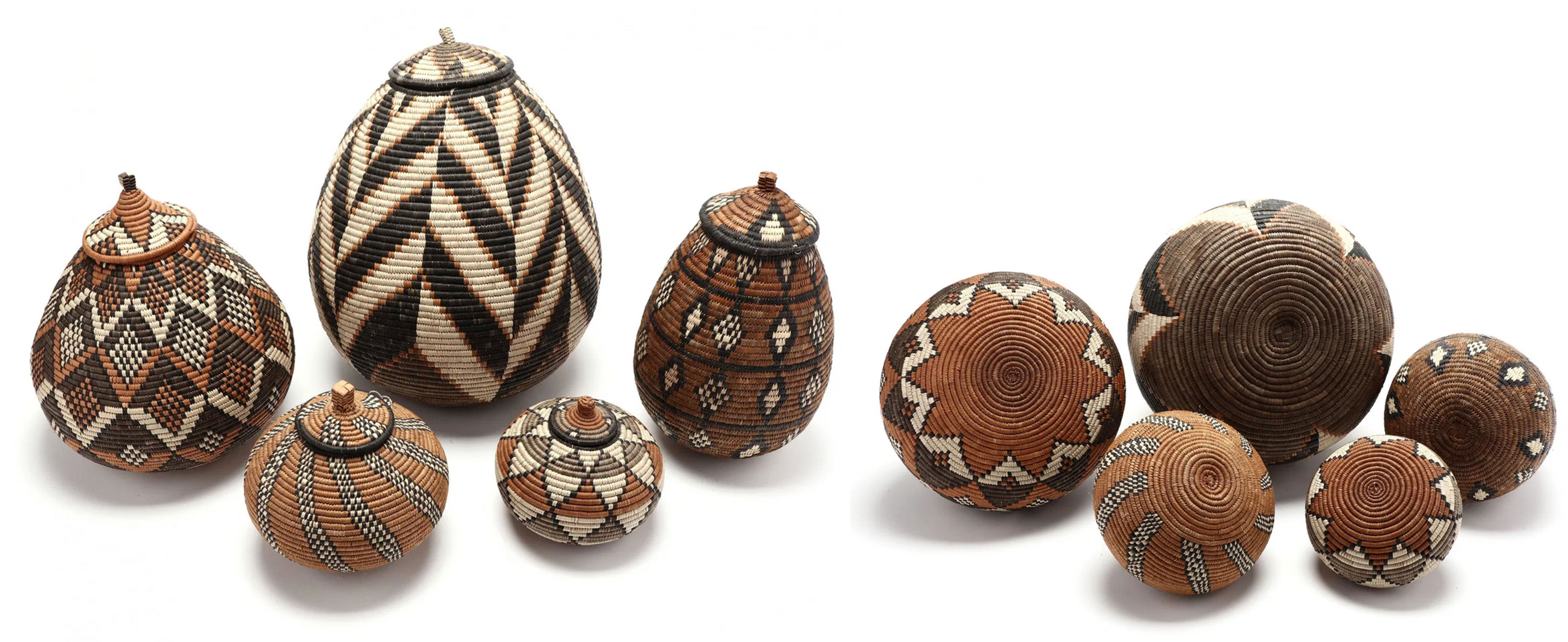 A group of 5 modern five modern izinkamba