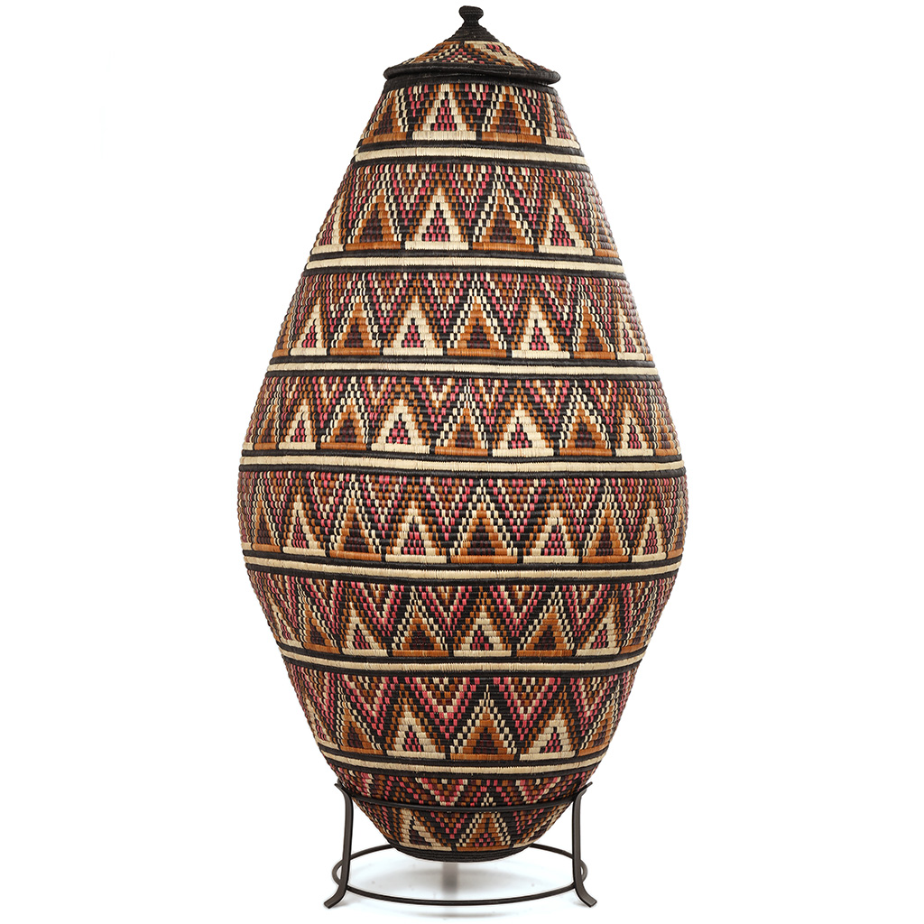 Amazing giant ukhamba by Agnes Mlotshwa