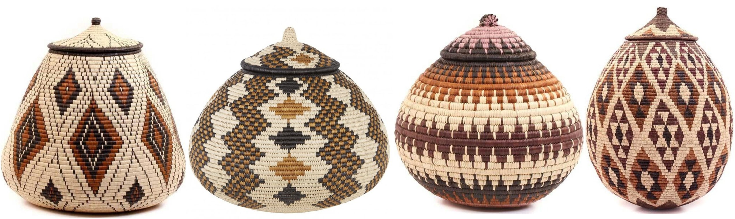 Series of izinkhamba baskets no. 2