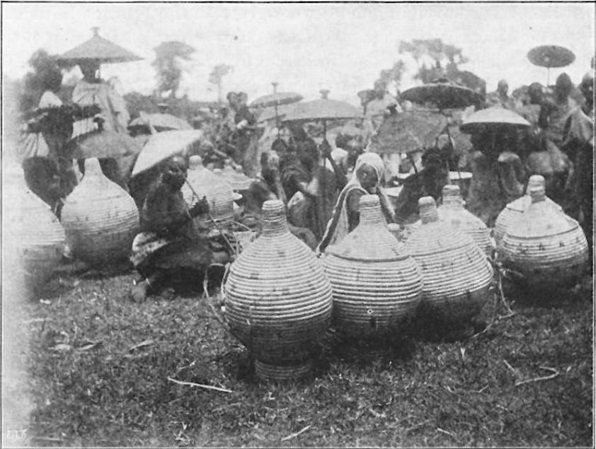 Jiren market in 1901 Jiren market in 1901