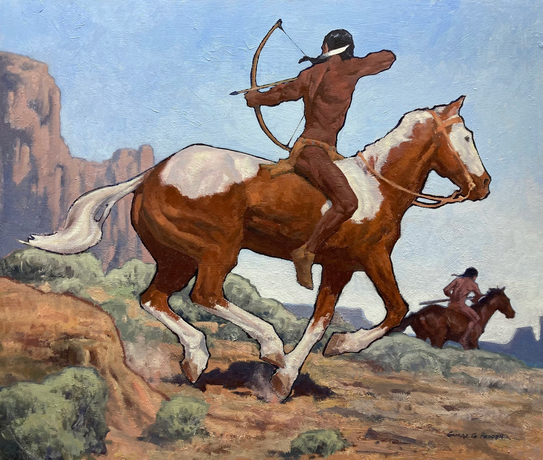 Painting by George G Redden Painting by George G Redden