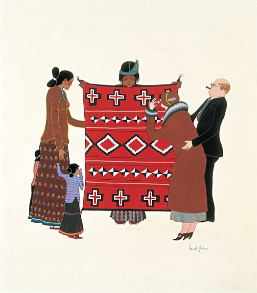 Gerald Nailor gouache Gerald Nailor gouache