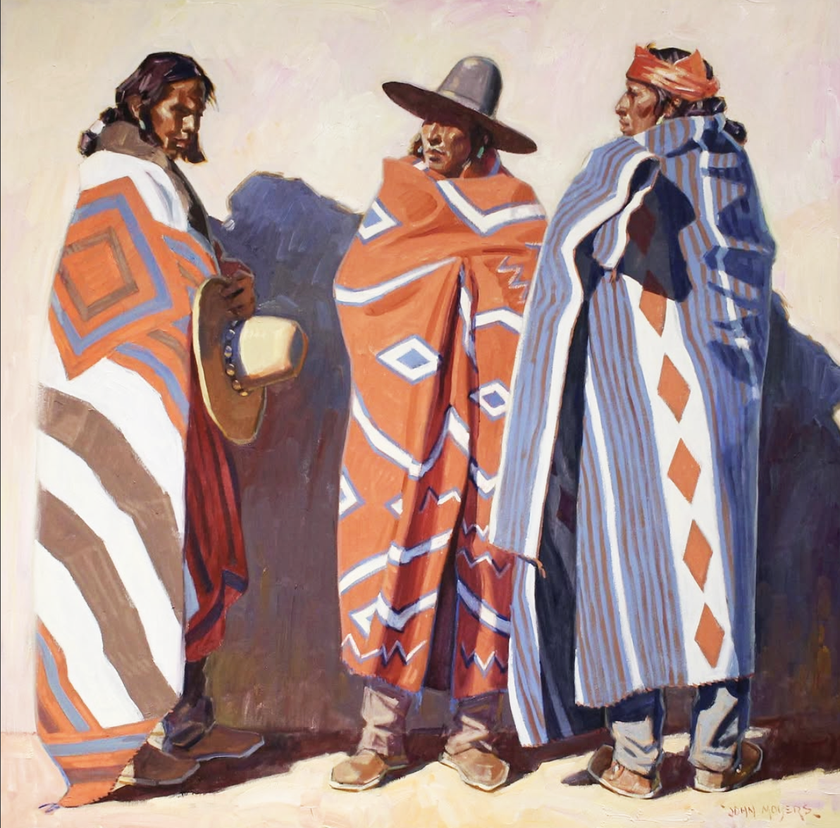 Navajo Blankets by John Moyers