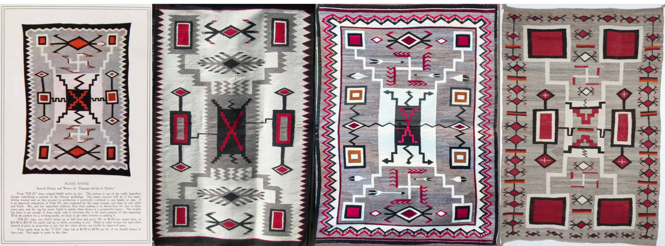 Early Crystal Storm Pattern Rugs Early Crystal Storm Pattern Rugs
