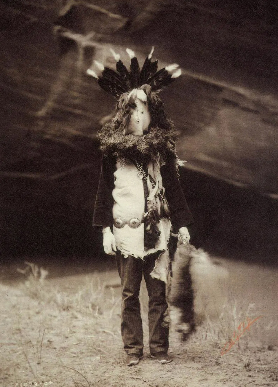 Haschelti Yeibichai Haschelti - Yeibichai, photo by Edward S. Curtis, 1904.
