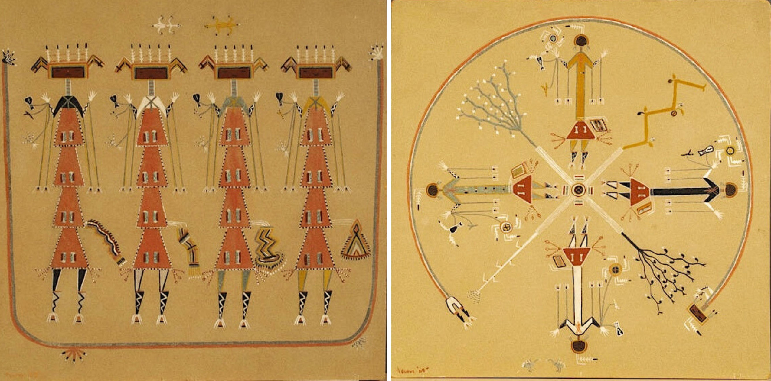 Mountain Chant Sandpainting Mountain Chant Sandpainting