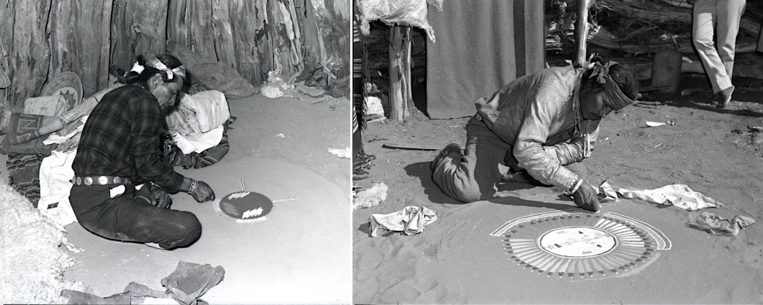 Navajo Sandpainting Navajo Sandpainting