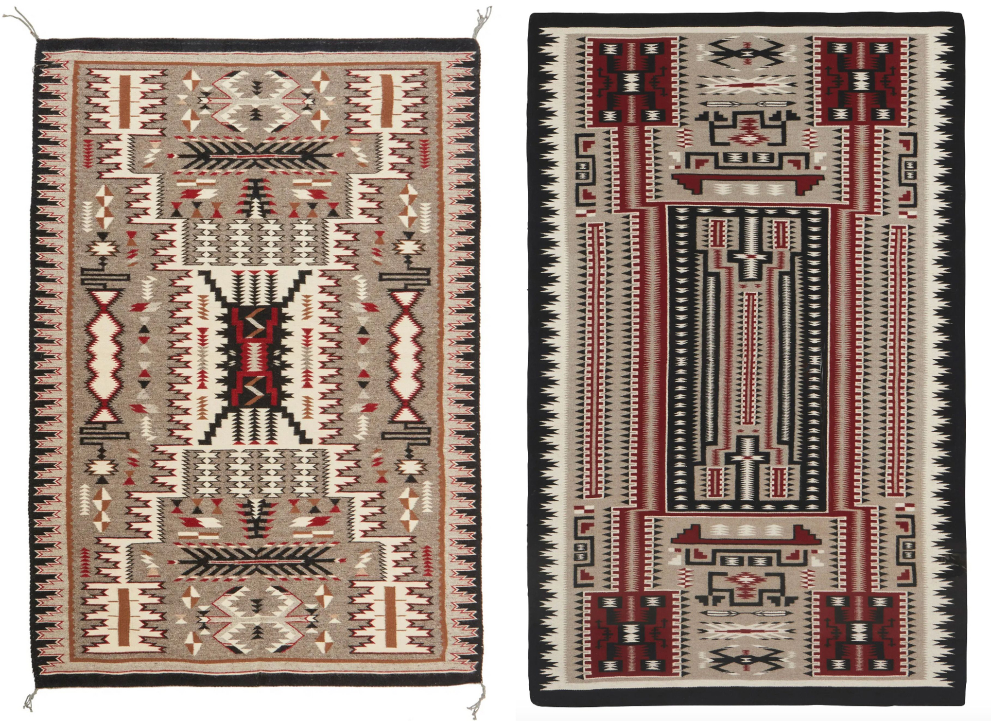 2 Teec Nos Pos Storm Pattern Rugs 2 Teec Nos Pos Storm Pattern Rugs