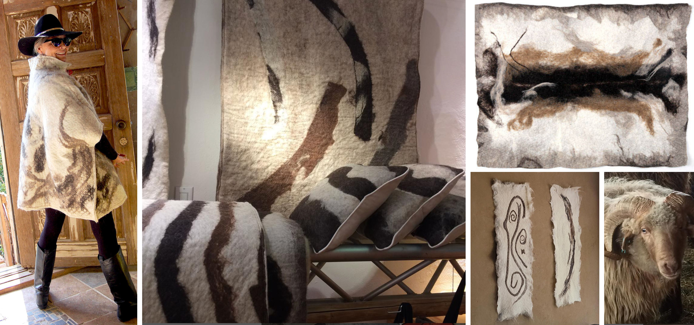 Textile artist Minna White Textile artist Minna White