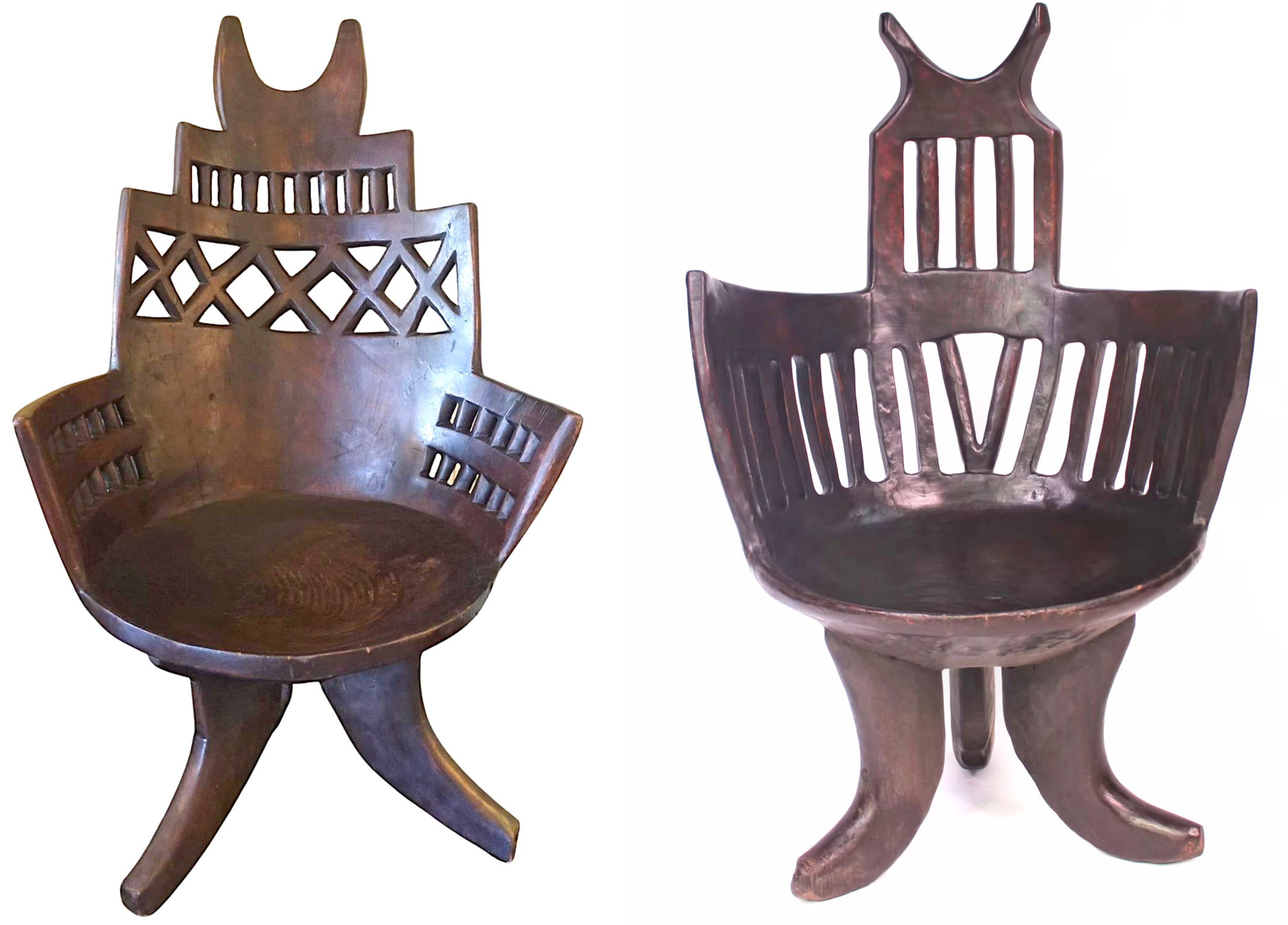 Two Jimma Throne of uncertain dating