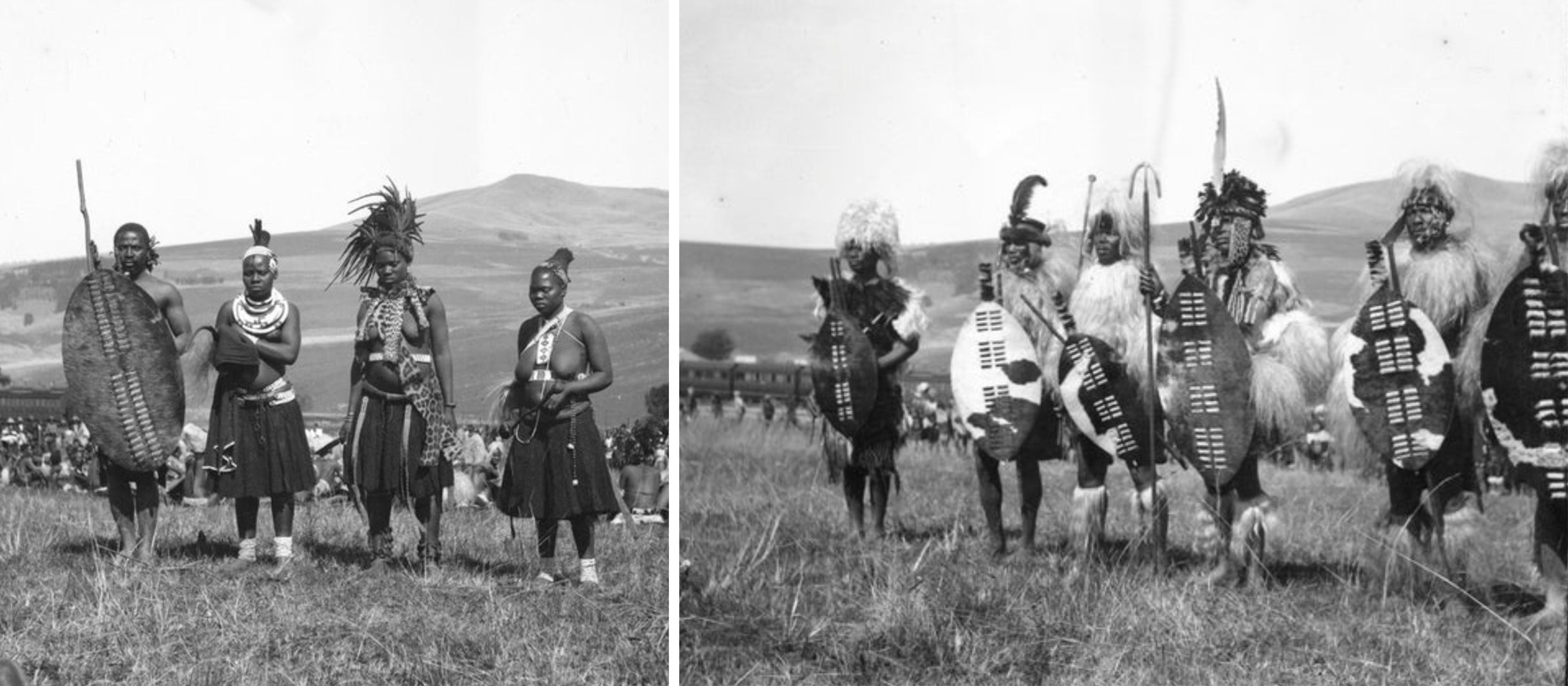 Traditional Zulu Wedding 1905