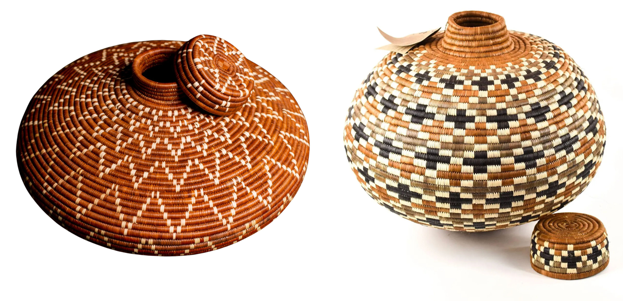 Two Amazing Isichumo Baskets