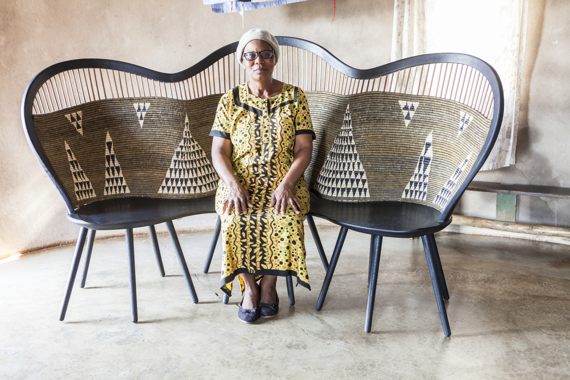 Beauty Ngxongo on the Hlabisa Bench