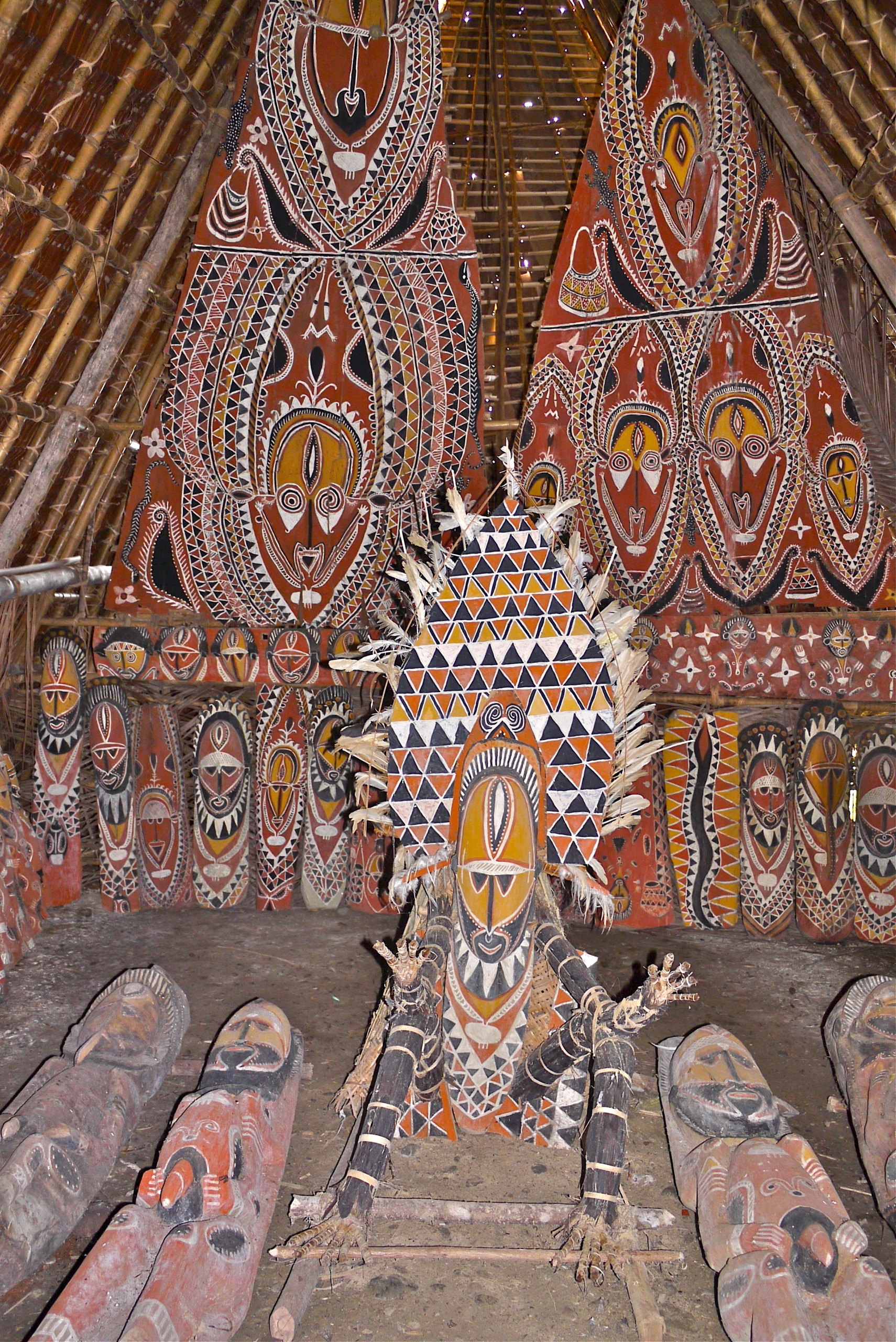 Another Abelam haus tambaran