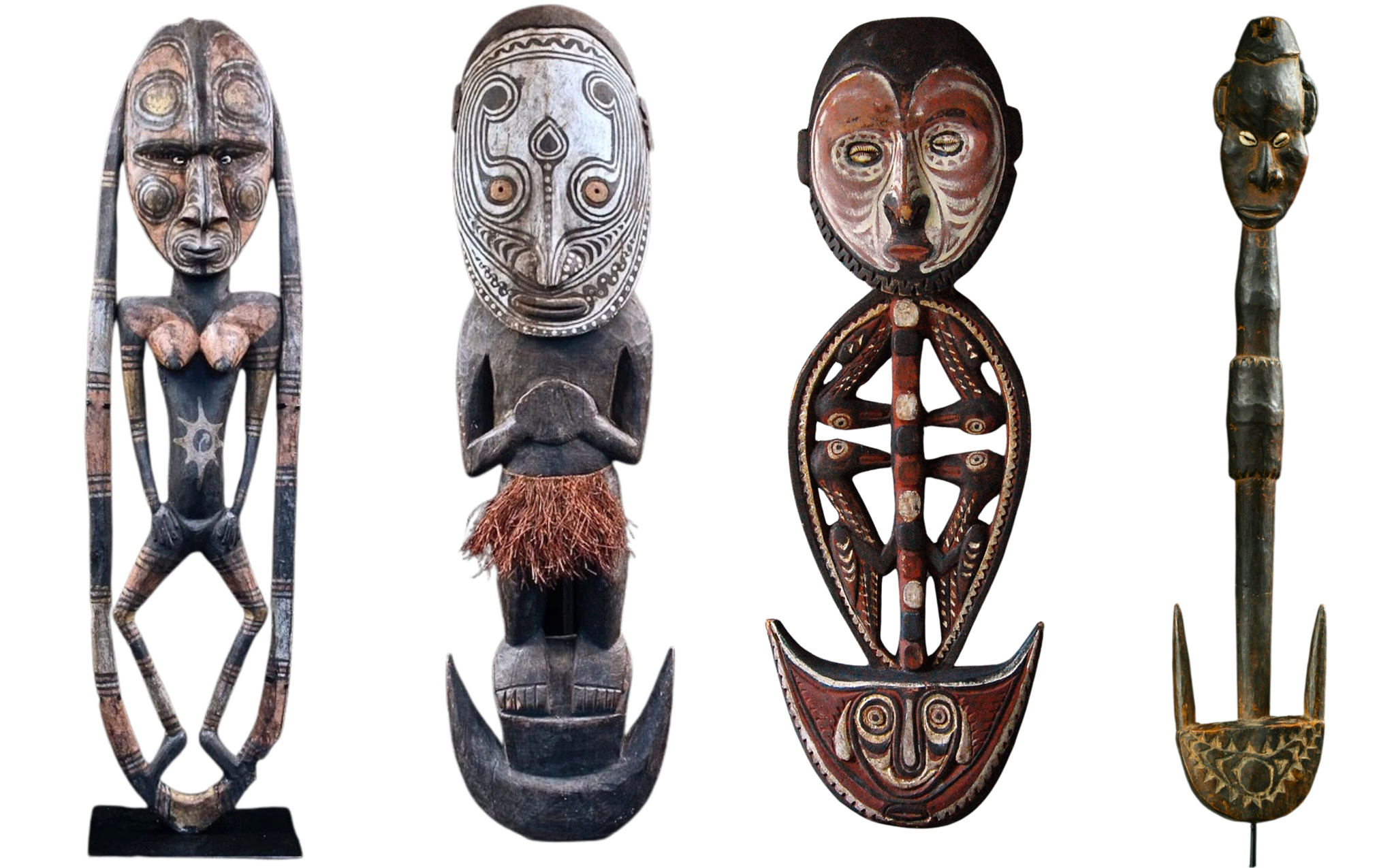 4 Figural Food Hooks