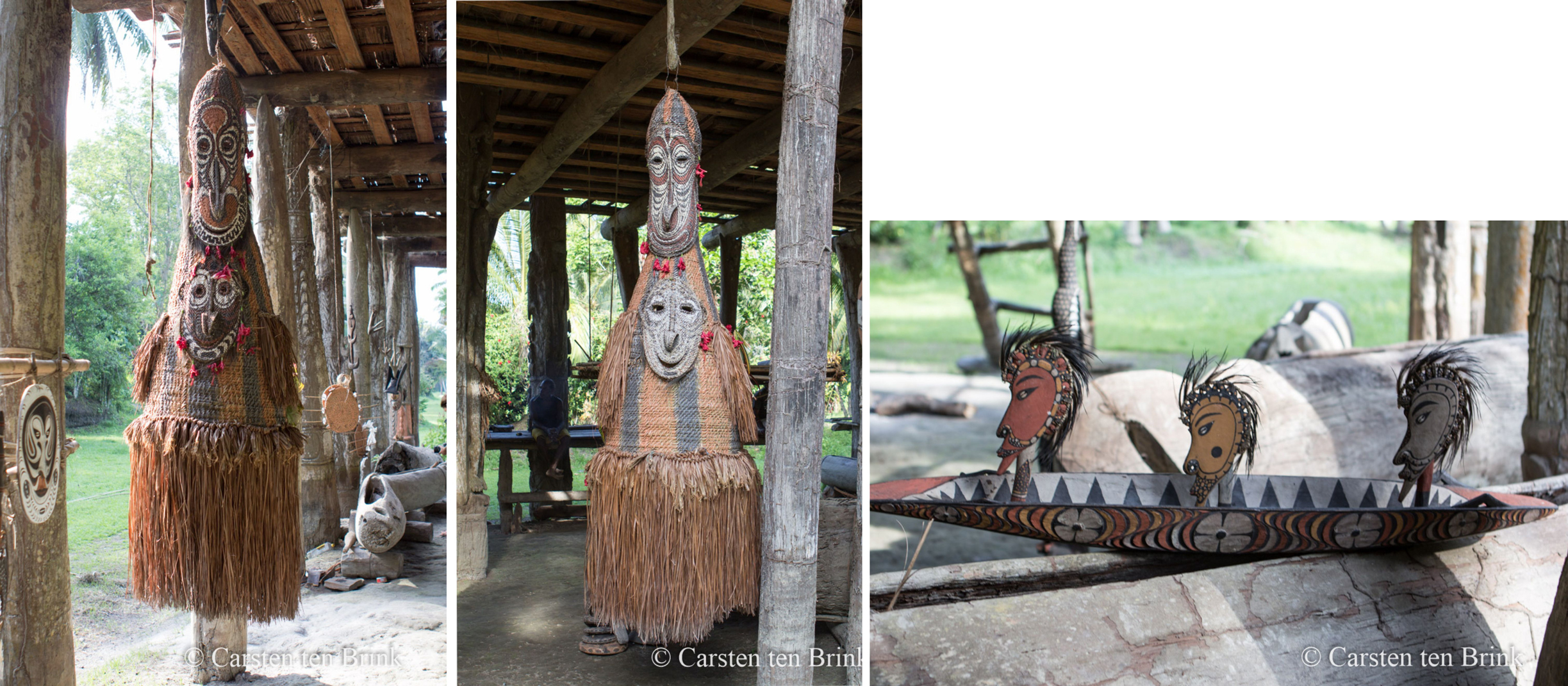 Inside the Haus Tambaran of Palimbei