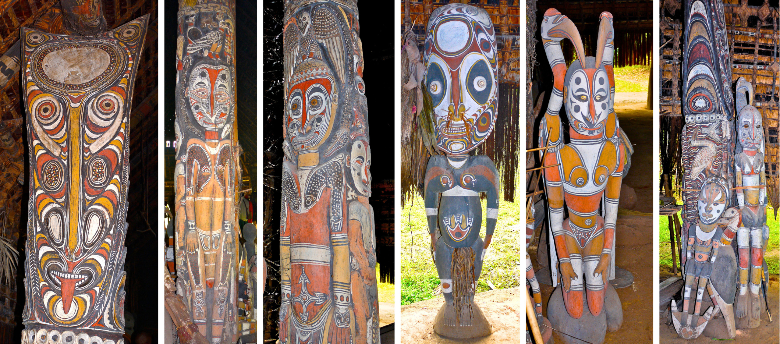 Yamok sculptures