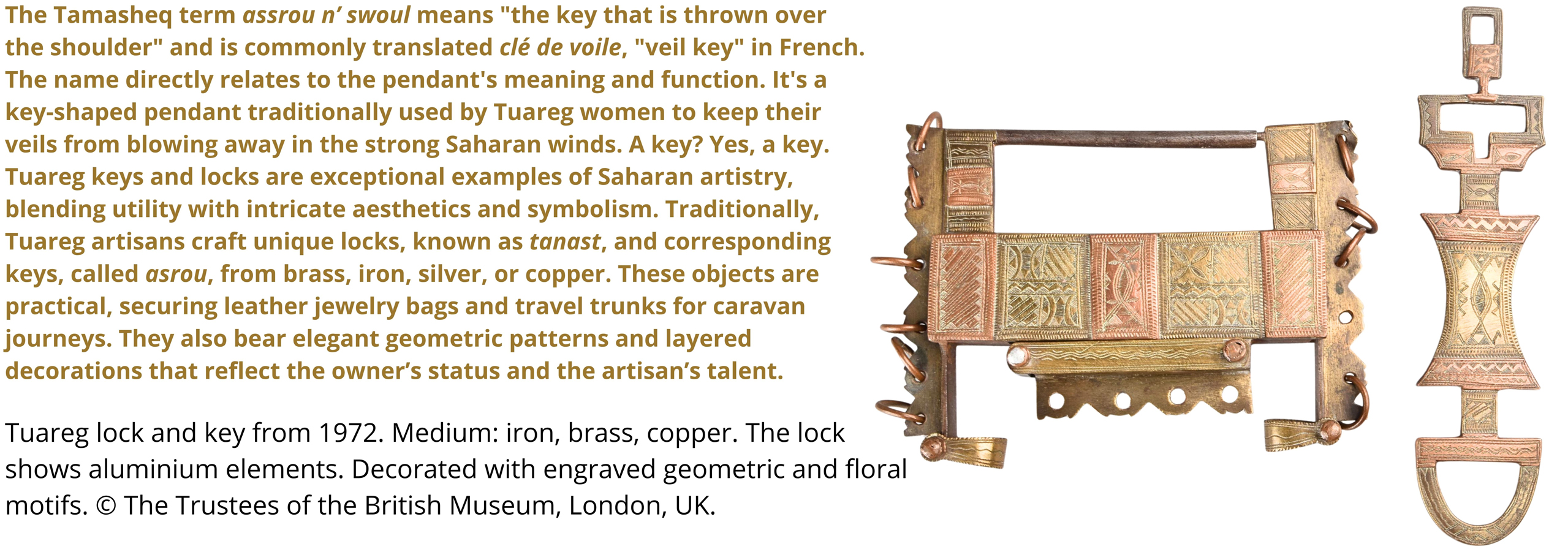 Tuareg Key and Lock 1