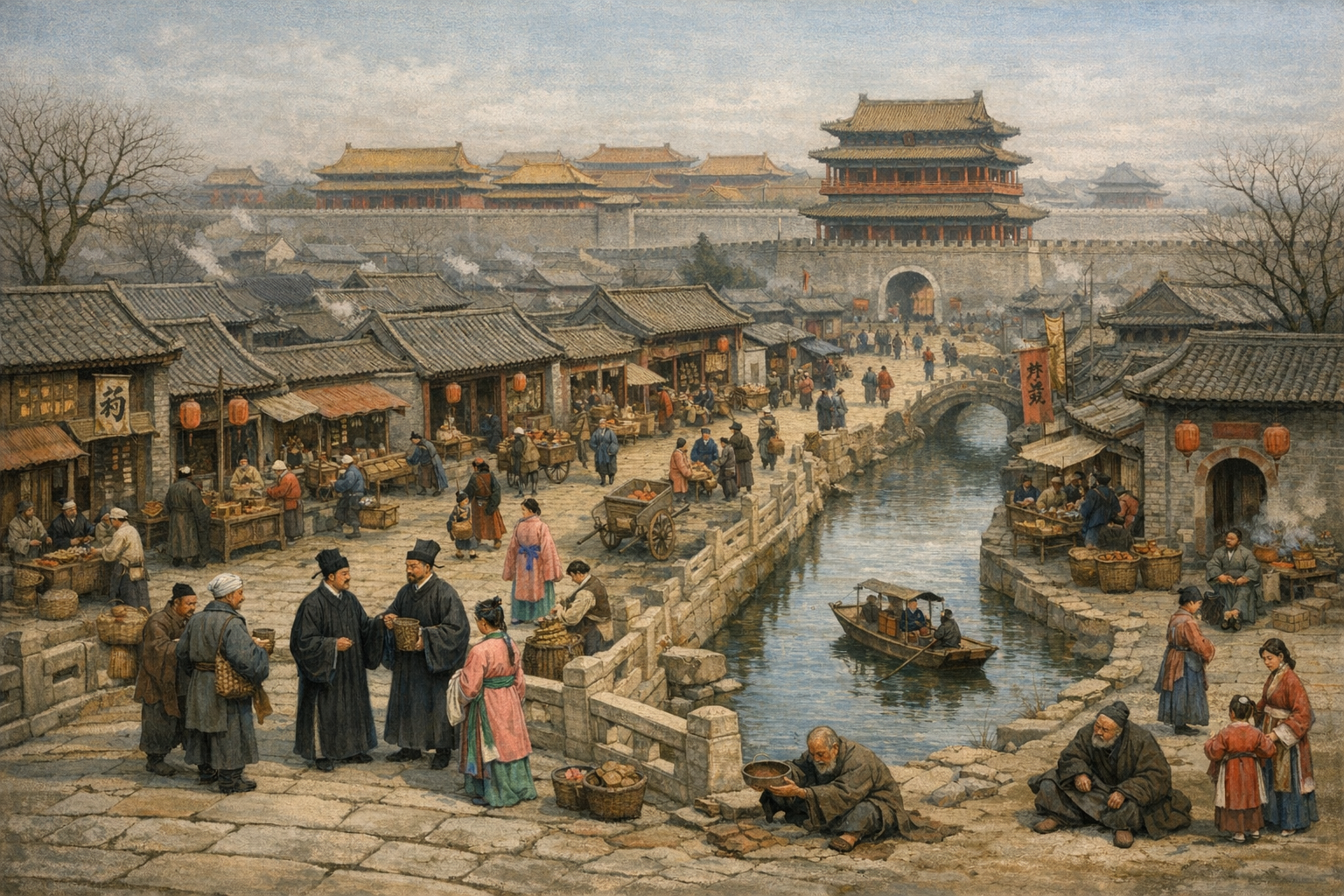 Beijing in early 17th century, Ming Dynasty