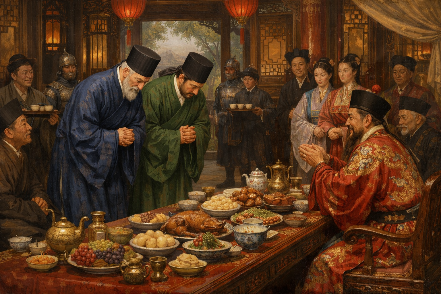 Banquet Scene in Beijing