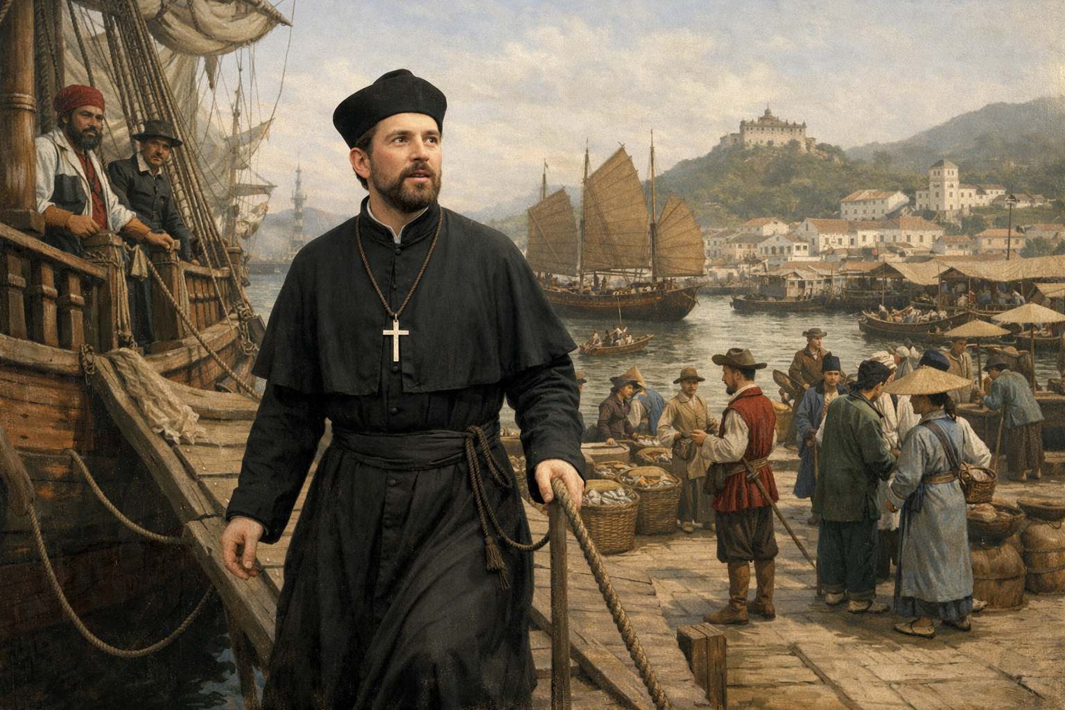 Matteo Ricci arrives in Macau Matteo Ricci arrives in Macau