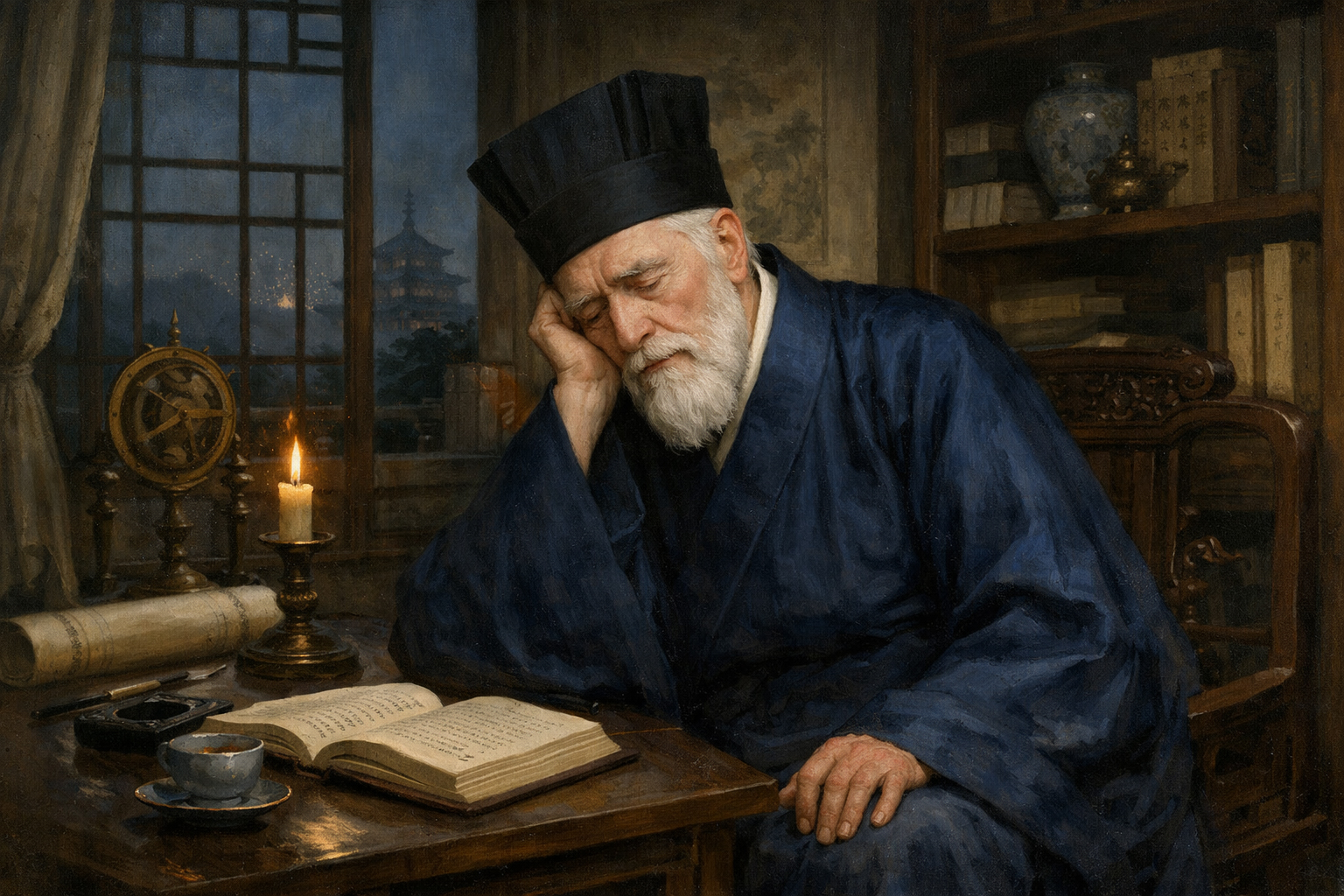 April 1610: Matteo Ricci is exhausted