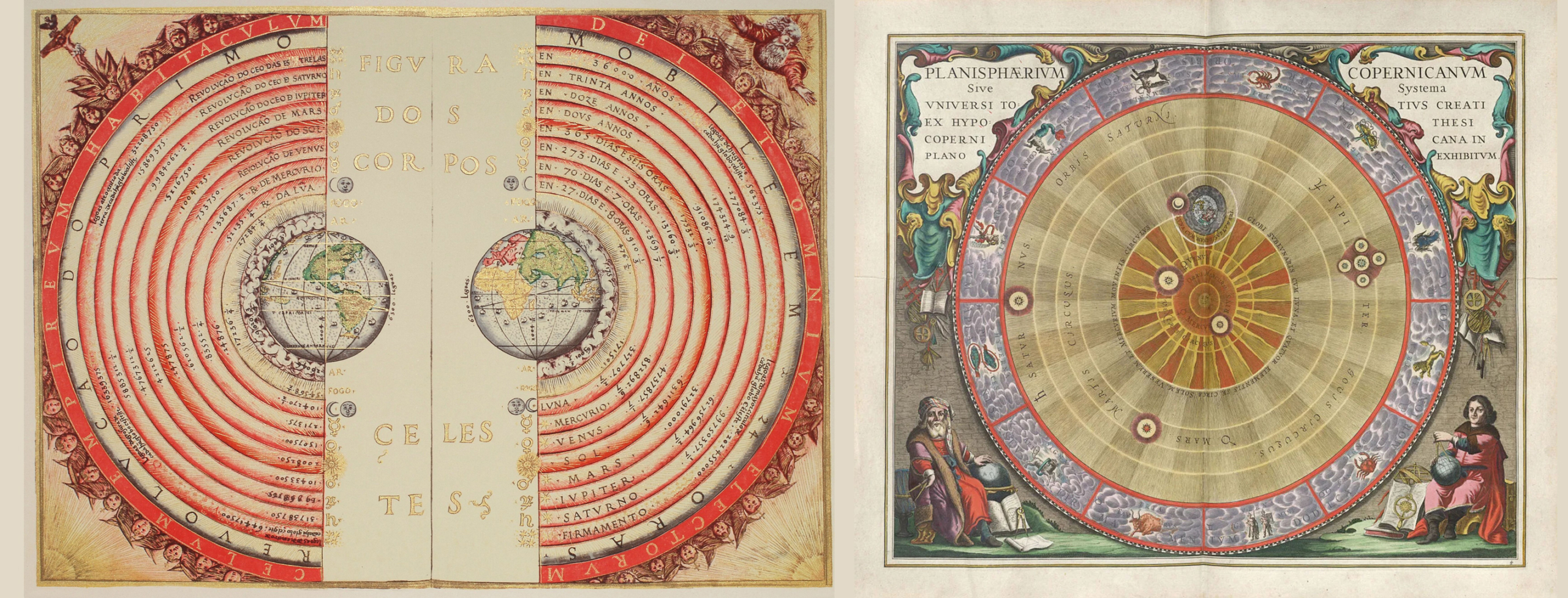 Ptolemaic and Copernican systems