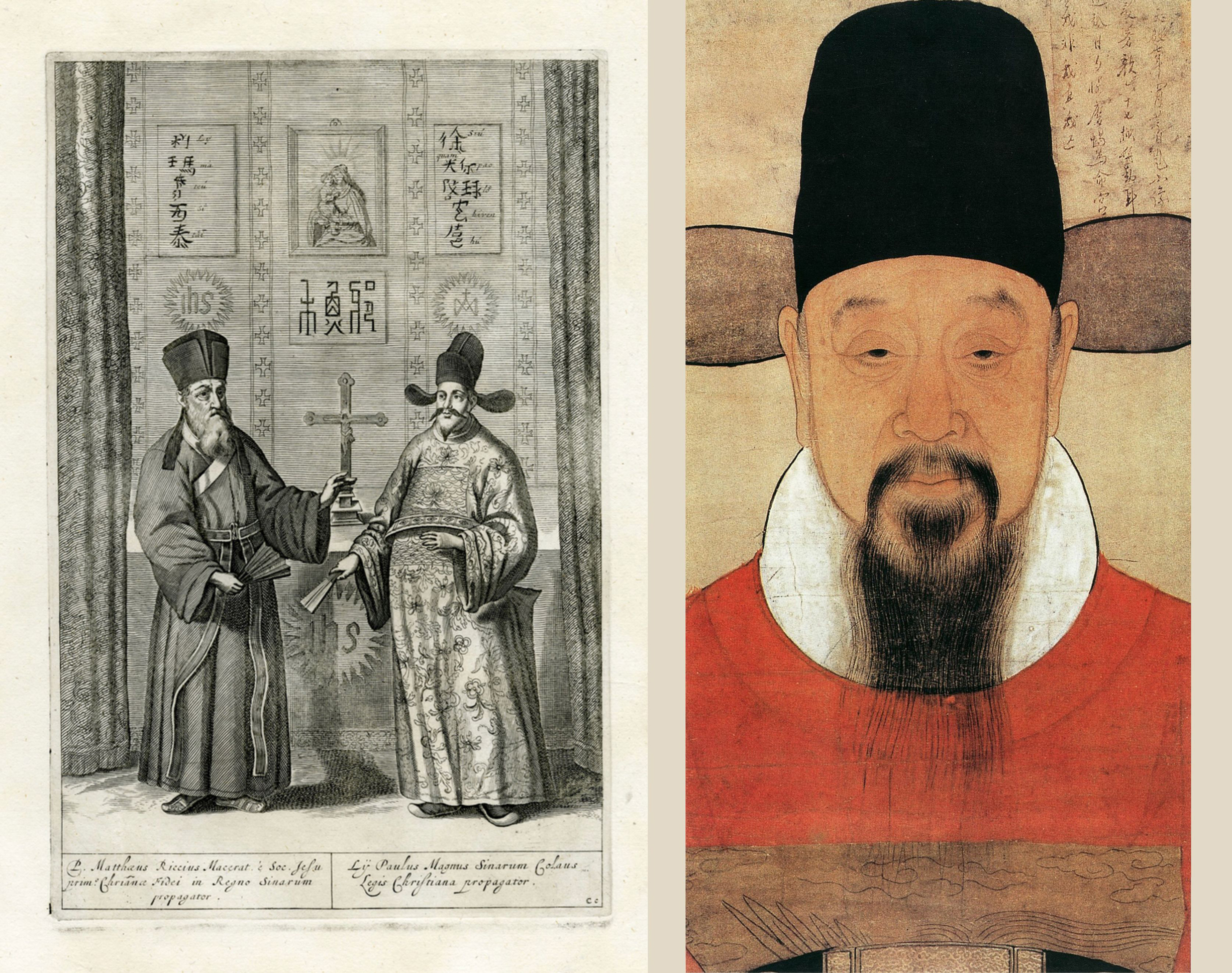 Matteo Ricci and Xu Guangqi