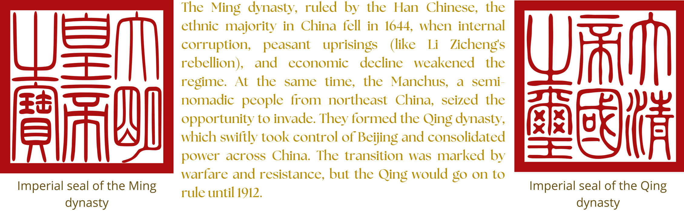 Ming & Qing Dynasties